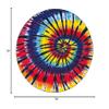 SAFAVIEH Washable Rug Paint Brush Collection - 6'7" Round, Fuchsia & Yellow, Slip Resistant & Easy to Clean, Ideal for Living Room, Bedroom, Nursery, Kids Playroom, Dining Space (PTB127A) view 2
