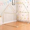 Children's Tent, Household Chiffon Curtain Princess Castle Boy Game House Star Lights Indoor (Color : Yellow) view 3
