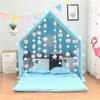 Children's Tent, Household Chiffon Curtain Princess Castle Boy Game House Star Lights Indoor (Color : Yellow) view 4