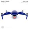 Wrapgrade Main Unit Skin Compatible with DJI Mavic Air 2 (Stratosphere Blue) view 2