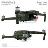 Wrapgrade Main Unit Skin Compatible with DJI Mavic Air 2 (Amry Green) view 4