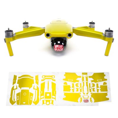Wrapgrade Main Unit Skin Compatible with DJI Mavic Air 2 (LIMONCINO Yellow)