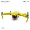Wrapgrade Main Unit Skin Compatible with DJI Mavic Air 2 (LIMONCINO Yellow) view 4