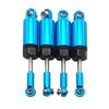 4Pack Share Goo Metal Shock Absorber Kit Damper Suspension Upgrade Part Compatible with WPL 1/16 C14 C24 RC Crawler Off-Road Car Truck (Blue) view 4