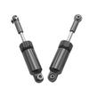 4Pack Share Goo Metal Shock Absorber Kit Damper Suspension Upgrade Part Compatible with WPL 1/16 C14 C24 RC Crawler Off-Road Car Truck (Dark gray) view 3