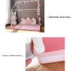 Children's Tent, Indoor Game House Dream Castle Starry Sky Cotton Canvas Princess Birthday Present (Color : Pink, Size : #1) view 3