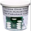 Authentic Nevada Craps Dice - Wide Selection Genuine Casino Table-Played Dice Pairs from Lake Tahoe, Reno & Other Nevada Destinations (Non-Matching, Reno Peppermill - Green Polished) view 2
