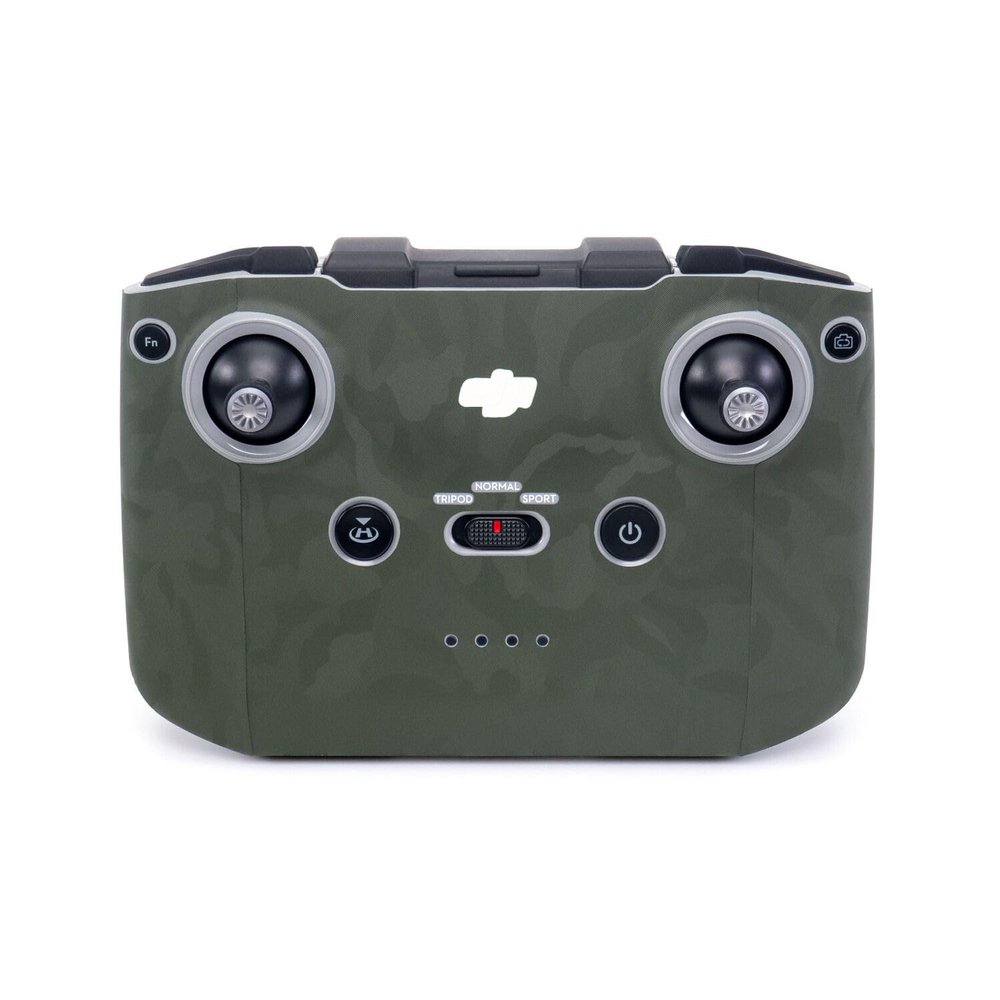 Wrapgrade Skin Compatible with DJI Mavic Air 2 | Remote Controller (Army Bumpy CAMO)
