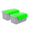 Wrapgrade Skin Compatible with DJI Mavic Air 2 & Air 2S | 2 Batteries (NEON Green) view 1