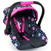 Bayer: Car Seat - Turquoise, Pink, Stars - Fits Dolls Up to 18", Kids Pretend Play, Safety Belt, Sun Canopy, Ages 3+ view 1