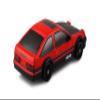 Amewi 21083 Drift Sport Car 1:24 Red, 4WD 2.4 GHz Remote Control, Red/Black view 2