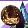Children's Tent, Game House Indoor Princess Boy Castle (Color : Blue, Size : #2) view 4