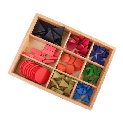 Inzopo Montessori Language Material-Basic Wooden Grammar Symbols with Box for Kids Early Education