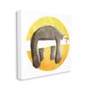 Stupell Industries Sleeping Tree Sloth Exhausted Jungle Animal Yellow Brown view 1