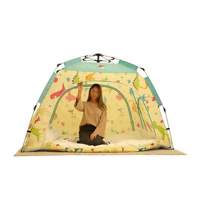 Children's Tent, Multifunction Tent Fully Automatic Opening and Closing Indoor Game House Birthday Present (Color : Multi-Colored, Size : 190100135cm)