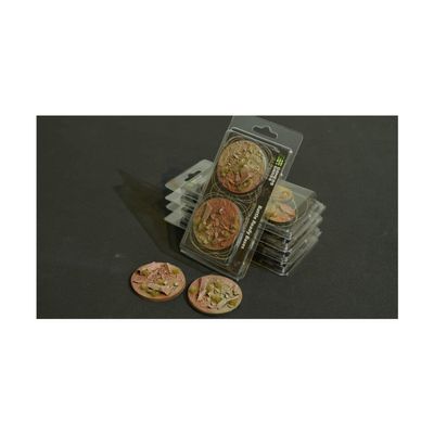 Gamers Grass: Battle Ready Bases: Badlands 60mm Round (x2)
