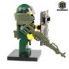 Woodland Juggernaut - Heavily Armored Opposition Soldier - Custom Army Builder Military Minifigure by CombatBrick view 3