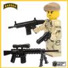 Premium Limited Edition US Army Ranger Minifigure - Custom Brick Builder Soldier by CombatBrick view 1