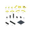 Hubelino Pi 440280 Marble Run Starter Set, Compatible with Popular bulding Block System - 214 Pieces-for Ages 8 and Up (Made in Germany) view 4