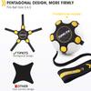 TIPKITS Soccer Training Equipment for kids Adults, Solo Soccer Trainer Belt, with Upgraded Leather Fixation view 4