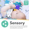 Nuby Vibe-EEZ Vibrating Teether - Battery Powered - Textured Surface and Easy to Grasp Toy for Baby Teething Relief - 3+ Months - Octopus view 3