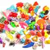 TomToy Big Mixed Trinkets for I Spy Sensory Bins, Kids Crafts, Learning Activities, Miniatures, 2.5-6cm, Set of 100 trinkets view 1