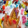 TomToy Big Mixed Trinkets for I Spy Sensory Bins, Kids Crafts, Learning Activities, Miniatures, 2.5-6cm, Set of 100 trinkets view 2