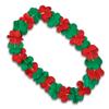 Set of 12 Non-Light-Up Christmas Leis Hawaiian Flower Necklace by FlashingBlinkyLights view 1