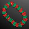Set of 12 Non-Light-Up Christmas Leis Hawaiian Flower Necklace by FlashingBlinkyLights view 3