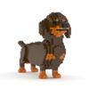JEKCA Dachshund 02S-M02 | Dog Plastic Building Blocks | Age 14+ view 2