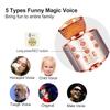 FINYIORE Microphone for Kids Voice Change Karaoke Microphone Kids Girl Gifts Handheld Wireless Bluetooth Microphone Home Party Favor Mic Microphones Kids Christmas Birthday Gifts view 3