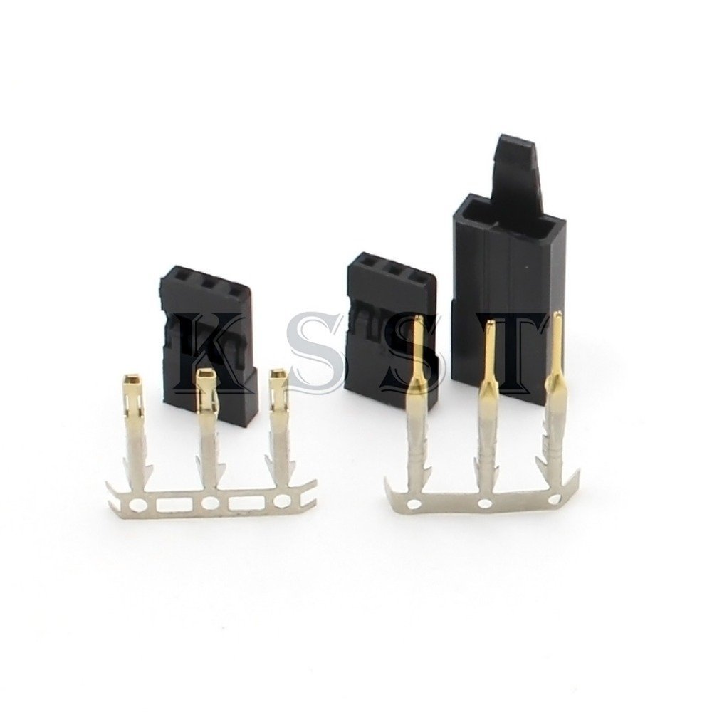 Davitu Electrical Equipments Supplies - AM-1021B-H JR Plug Servo Plug Buckle Male Female Connector Plug for rc parts