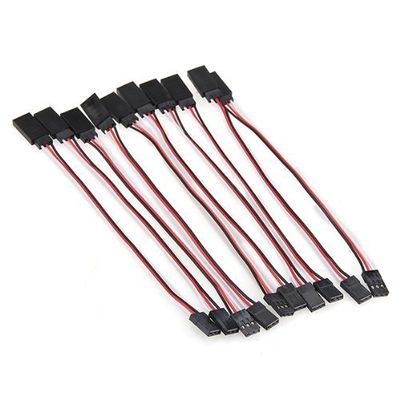 Davitu Electrical Equipments Supplies - 2015 10x 150mm RC Servo Extension Cord Cable Wire for RC Model Toys