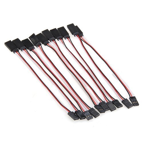 Davitu Electrical Equipments Supplies - 2015 10x 150mm RC Servo Extension Cord Cable Wire for RC Model Toys