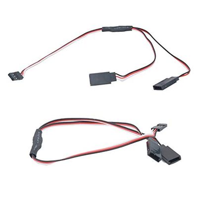 Davitu Electrical Equipments Supplies - 5pcs/lot 500mm RC Servo Y Extension Cord Cable Lead Wire for JR Futaba 20%Off