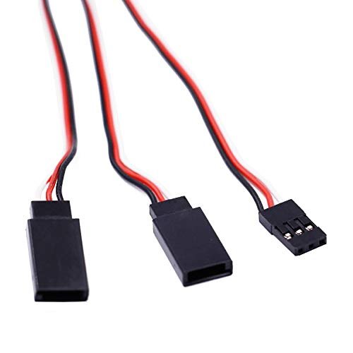 Davitu Electrical Equipments Supplies - 10 pcs 300mm RC Servo Extension Cord Cable Wire for plane and helicopter servo 20%Off