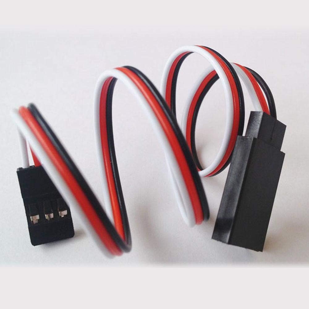 Davitu Electrical Equipments Supplies - 1m RC Servo Extension Cord Lead Wire Cable for RC Helicopter Car Plane