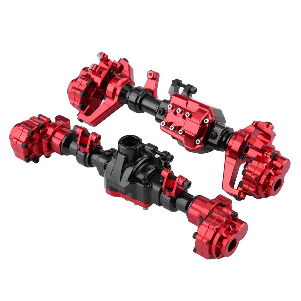 Portal Axles, Metal Front Rear Portal Axles for Traxxas TRX-4 1/10 Scale Model Car Accessory Eco-Friendly Durable and Not Easy to Deform