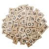 1000PCS Wooden Tiles, Letters for Crafts, Making Alphabet Coasters. view 1