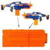 Flip Clip Upgrade Kit, 2 Pack 12-Dart Quick Reload Clip with 30 Dart Refill Pack for Nerf N-Strike Elite Series (Orange) view 3