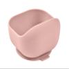 Beaba Silicone Suction Baby Bowl, Soft Anti Slip Durable Unbreakable Toddler Bowls, Baby Essentials, Toddler Feeding, (Rose) view 2