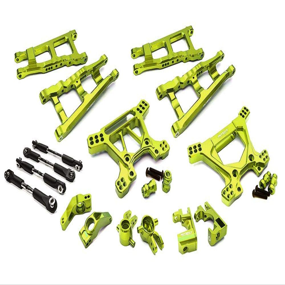 Billet Machined Alloy Suspension Kit for Traxxas 1/10 Hoss & Rustler 4X4