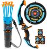 JOYIN LED Bow and Arrow for Kids, Light Up Archery Toy Play Set with Suction Cups Arrows, Targets & Arrow Case, Indoor and Outdoor Hunting Play Gift Toys for Boys Girls 6-12 view 1