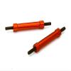 Integy Billet Machined 35mm Aluminum Linkages (2) M3 Threaded for 1/10 Scale Crawler view 1