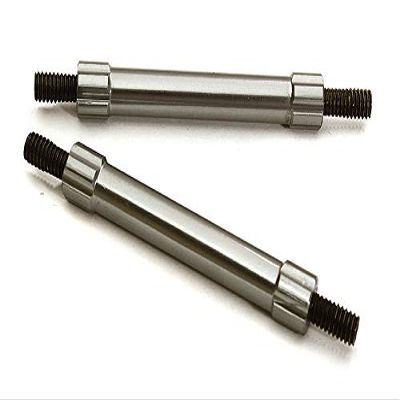 Integy Billet Machined 45mm Aluminum Linkages (2) M4 Threaded for 1/10 Scale Crawler