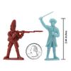 BMC Revolutionary War Plastic Army Men - 44pc Brandywine Battle Soldier Figures view 2