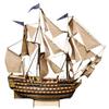 HMS Victory 3D Wooden Puzzle DIY Ship Craft Laser-Cut Model Kits to Build for Adults 1:200 view 1