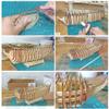 HMS Victory 3D Wooden Puzzle DIY Ship Craft Laser-Cut Model Kits to Build for Adults 1:200 view 4
