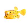 Flormoon Realistic Animal Figures Yellow Boxfish Sea Animal Toy, Science Project, Cake Topper, Early Educational Toys Birthday for Toddlers Kids Age 3 4 5 view 1