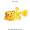 Flormoon Realistic Animal Figures Yellow Boxfish Sea Animal Toy, Science Project, Cake Topper, Early Educational Toys Birthday for Toddlers Kids Age 3 4 5 view 2